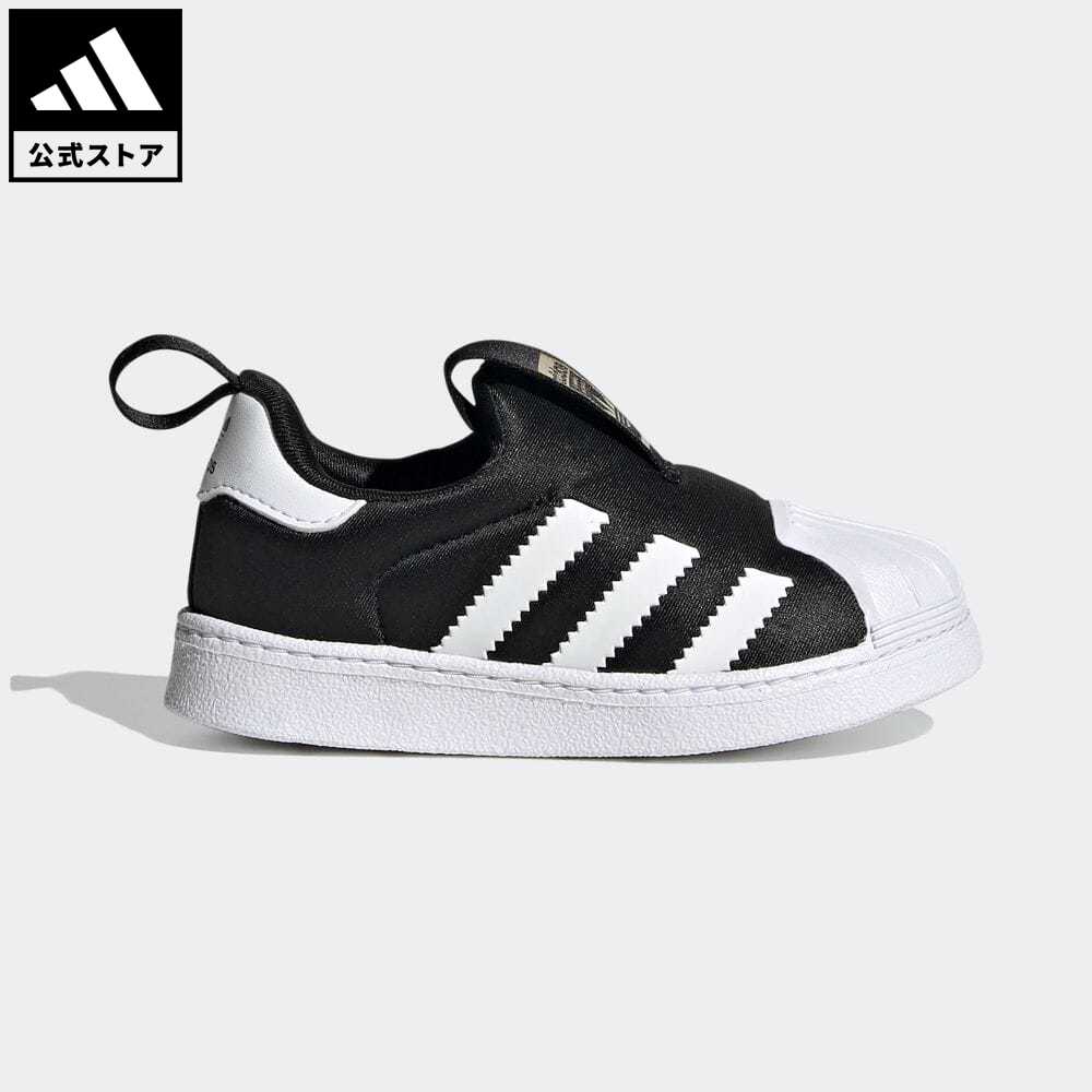 楽天市場 公式 アディダス Adidas 返品可 Sst 360 I オリジナルス キッズ シューズ スニーカー スリッポン 黒 ブラック Fz2999 ローカット Adidas Online Shop 楽天市場店