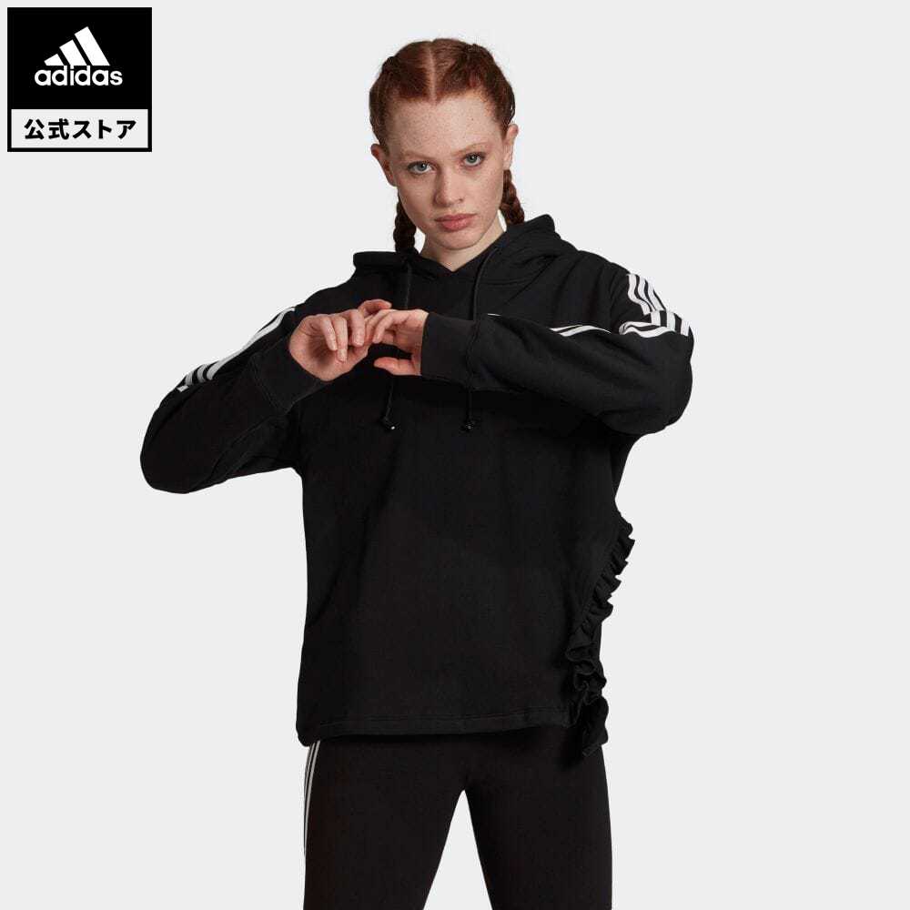 楽天市場 公式 アディダス Adidas パーカー オリジナルス レディース ウェア トップス パーカー フーディー スウェット 黒 ブラック Fu3870 トレーナー Dance Adidas Online Shop 楽天市場店