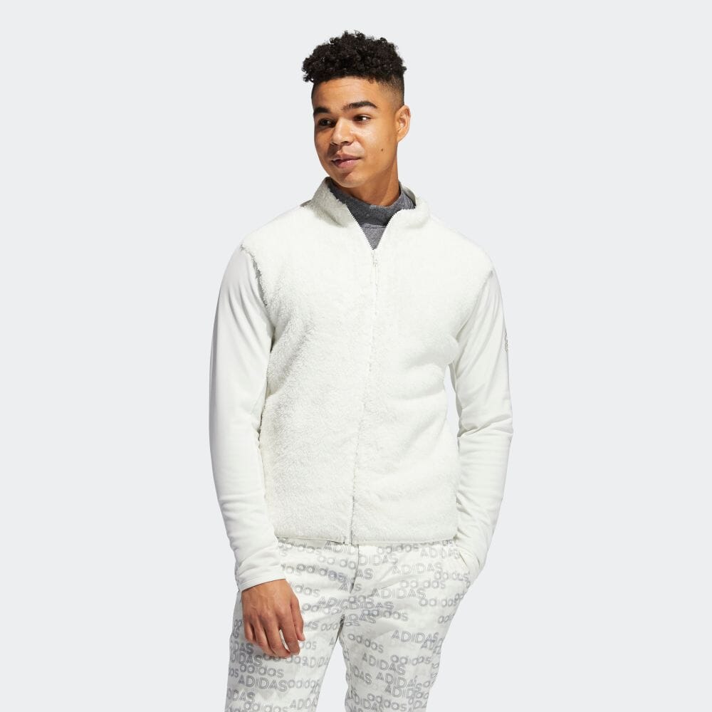楽天市場 公式 アディダス Adidas ゴルフ ボアフリース 長袖フルジップジャケット ゴルフ Boa Fleece Jacket メンズ ウェア アウター ジャケット 白 ホワイト Gm1476 P1023 Adidas Online Shop 楽天市場店
