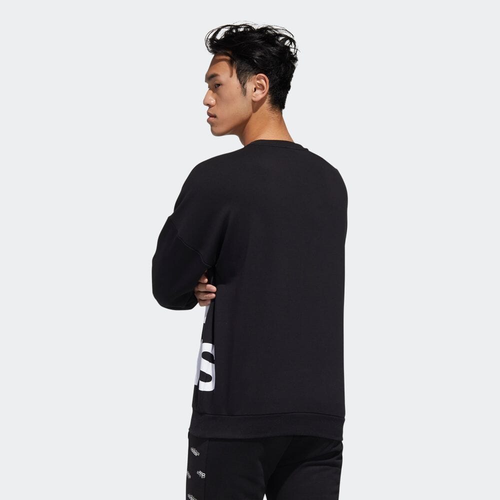 楽天市場 公式 アディダス Adidas フェイバリット ビッグロゴ スウェットシャツ Favorites Big Logo Sweatshirt メンズ ウェア トップス スウェット 黒 ブラック Gk0617 Adidas Online Shop 楽天市場店