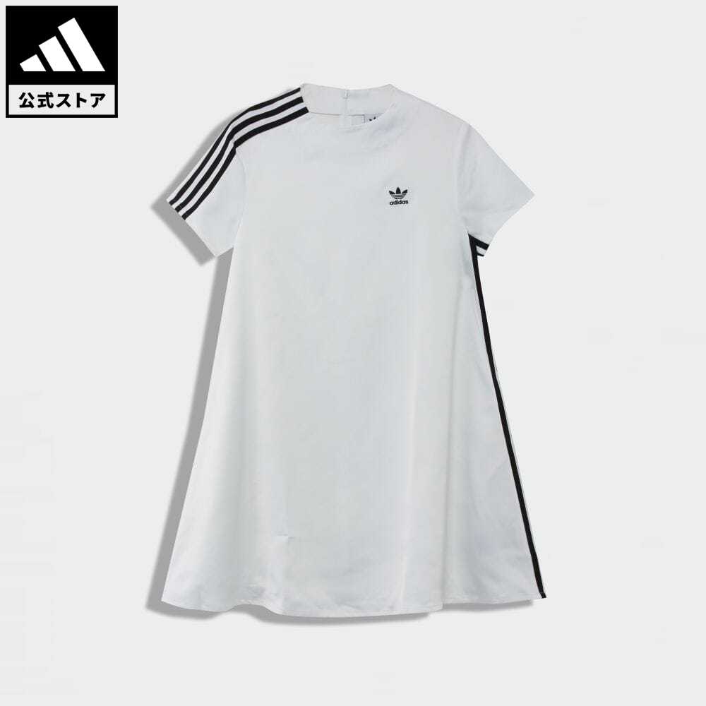 楽天市場 公式 アディダス Adidas 返品可 アディカラー ワンピース オリジナルス レディース ウェア 服 オールインワン ワンピース 白 ホワイト Gr2175 Adidas Online Shop 楽天市場店