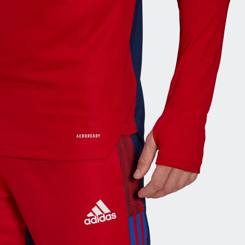 正式に アディダス Adidas 返品可 蹴球 Fcバイエルン Human Race 練習真っ先 Fc Bayern Human Race Training Top メンズ 衣料 アウター ジャンバー シャツ 赤信号 赤色 Gk7840 Eoss21ss Eastjob Pl