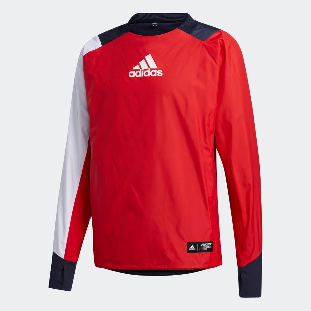 楽天市場 公式 アディダス Adidas 返品可 野球 ベースボール 5t ウインド プルオーバー Five Tool Wind Pullover メンズ ウェア 服 トップス 赤 レッド Fs3738 Adidas Online Shop 楽天市場店