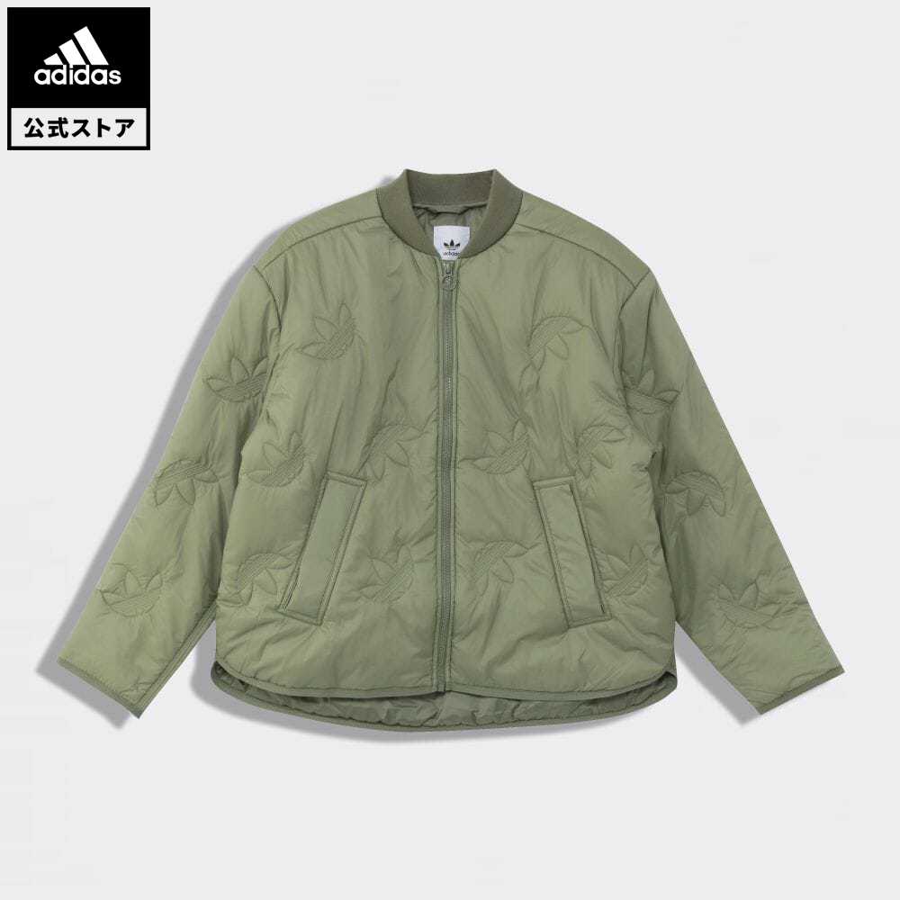 楽天市場 公式 アディダス Adidas トレフォイル ライナー ジャケット オリジナルス レディース ウェア アウター ジャケット 緑 グリーン Gd2514 Adidas Online Shop 楽天市場店