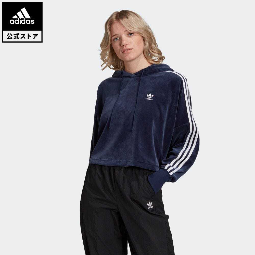楽天市場 公式 アディダス Adidas 返品可 パーカー オリジナルス レディース ウェア トップス パーカー フーディー スウェット トレーナー 黒 ブラック Gu0811 Eoss21ss トレーナー Adidas Online Shop 楽天市場店