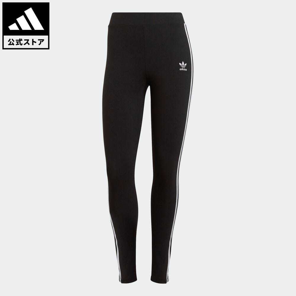 楽天市場 公式 アディダス Adidas 3 Stripes Tights オリジナルス レディース ウェア ボトムス タイツ 黒 ブラック Gn4504 レギンス Adidas Online Shop 楽天市場店