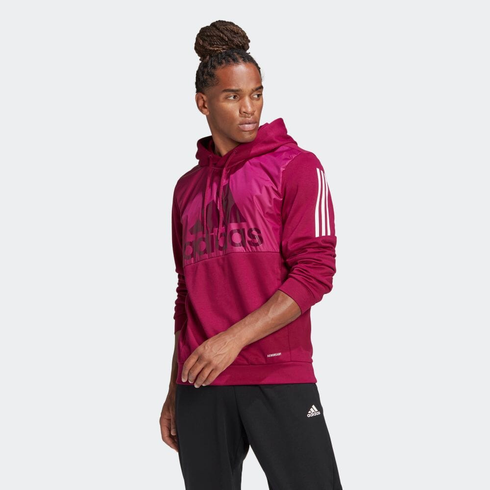 楽天市場 公式 アディダス Adidas Aeroready パーカー Aeroready Hoodie アスレティクス メンズ ウェア トップス パーカー フーディー スウェット ピンク Gk5772 トレーナー Adidas Online Shop 楽天市場店