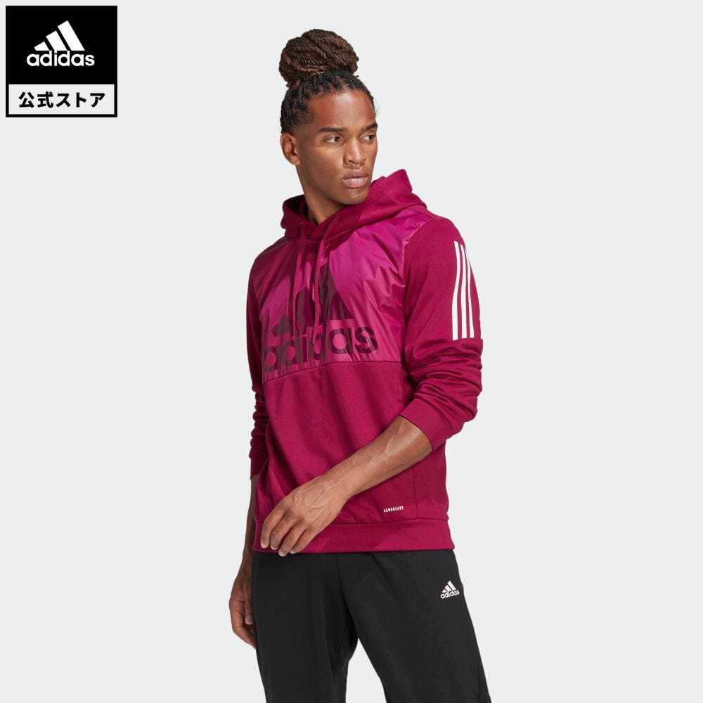 楽天市場 公式 アディダス Adidas 返品可 Aeroready パーカー Aeroready Hoodie アスレティクス メンズ ウェア トップス パーカー フーディー スウェット トレーナー ピンク Gk5772 トレーナー Eoss21ss Adidas Online Shop 楽天市場店