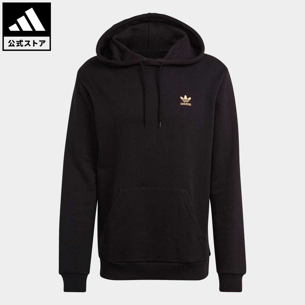 楽天市場 公式 アディダス Adidas 返品可 トレフォイル エッセンシャルズ パーカー オリジナルス レディース メンズ ウェア トップス パーカー フーディー スウェット トレーナー 黒 ブラック Gp0932 トレーナー Fathersday Eoss21ss Adidas Online Shop 楽天市場店