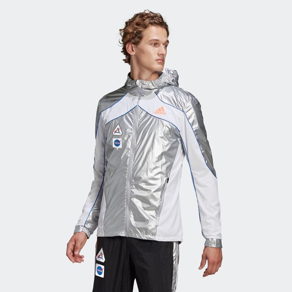 楽天市場 公式 アディダス Adidas 返品可 ランニング アディダス マラソン Space Raceジャケット Adidas Marathon Space Race Jacket メンズ ウェア アウター ジャケット シルバー Gk16 ランニングウェア Eoss21ss Adidas Online Shop 楽天市場店