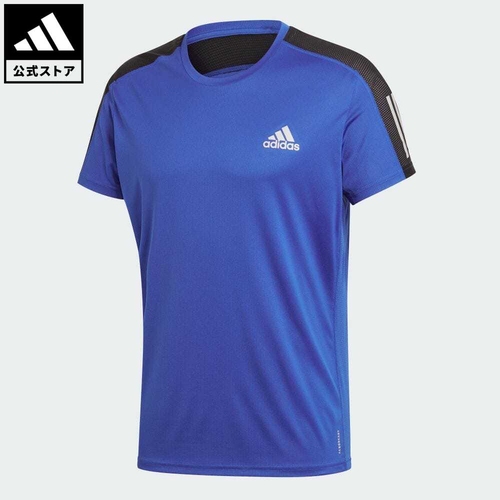 楽天市場 公式 アディダス Adidas 返品可 ランニング オウン ザ ラン 半袖tシャツ Own The Run Tee メンズ ウェア トップス Tシャツ 青 ブルー Ft1431 Fathersday Walking Jogging ランニングウェア 半袖 Eoss21ss Adidas Online Shop 楽天市場店