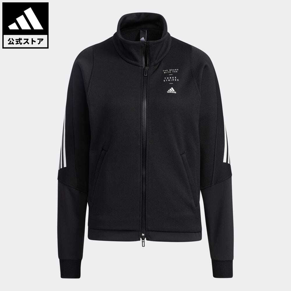 楽天市場 公式 アディダス Adidas 返品可 マストハブ ニットジャケット Must Haves Knit Jacket アスレティクス レディース ウェア 服 アウター ジャケット ジャージ 黒 ブラック Gm50 Adidas Online Shop 楽天市場店