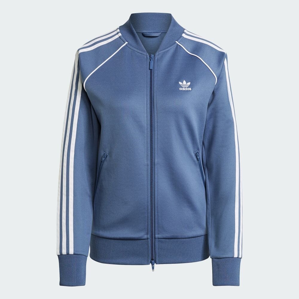 楽天市場 公式 アディダス Adidas 返品可 Primeblue Sst トラックジャケット ジャージ オリジナルス レディース ウェア 服 トップス ジャージ 青 ブルー Gn2939 Adidas Online Shop 楽天市場店