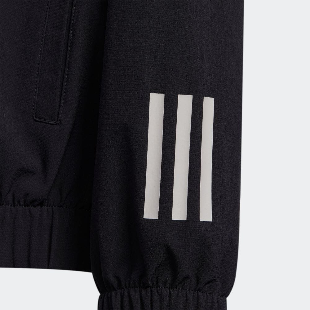 楽天市場 公式 アディダス Adidas 返品可 ストリート ウーブンジャケット Street Woven Jacket キッズ ウェア アウター ジャケット 黒 ブラック Gp0735 Eoss21ss Adidas Online Shop 楽天市場店