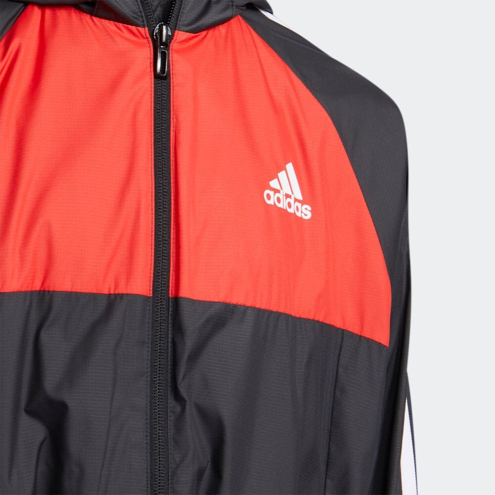 楽天市場 公式 アディダス Adidas 返品可 ジャケット Jacket キッズ ウェア アウター ジャケット ジャージ 黒 ブラック Gp0776 Adidas Online Shop 楽天市場店