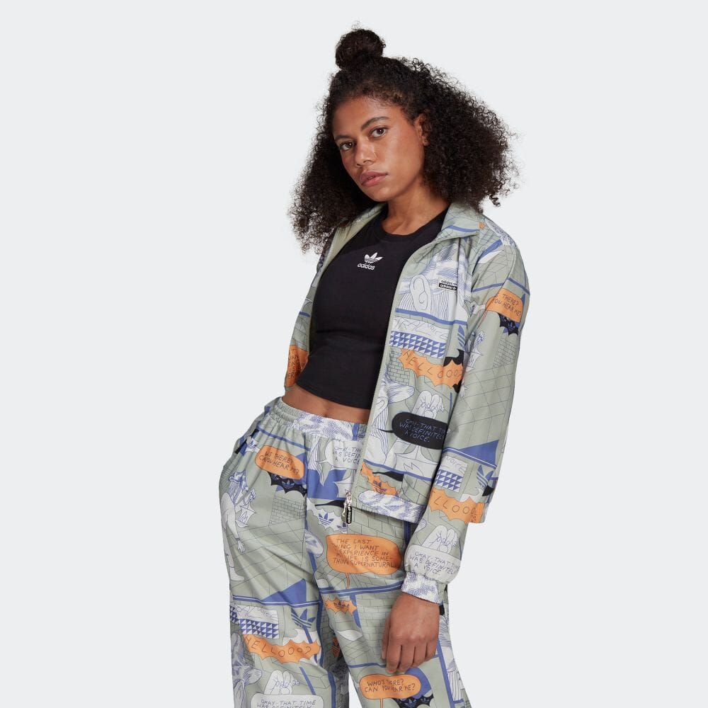 楽天市場 公式 アディダス Adidas 返品可 R Y V トラックジャケット ジャージ オリジナルス レディース ウェア トップス ジャージ 緑 グリーン Gn4262 Adidas Online Shop 楽天市場店