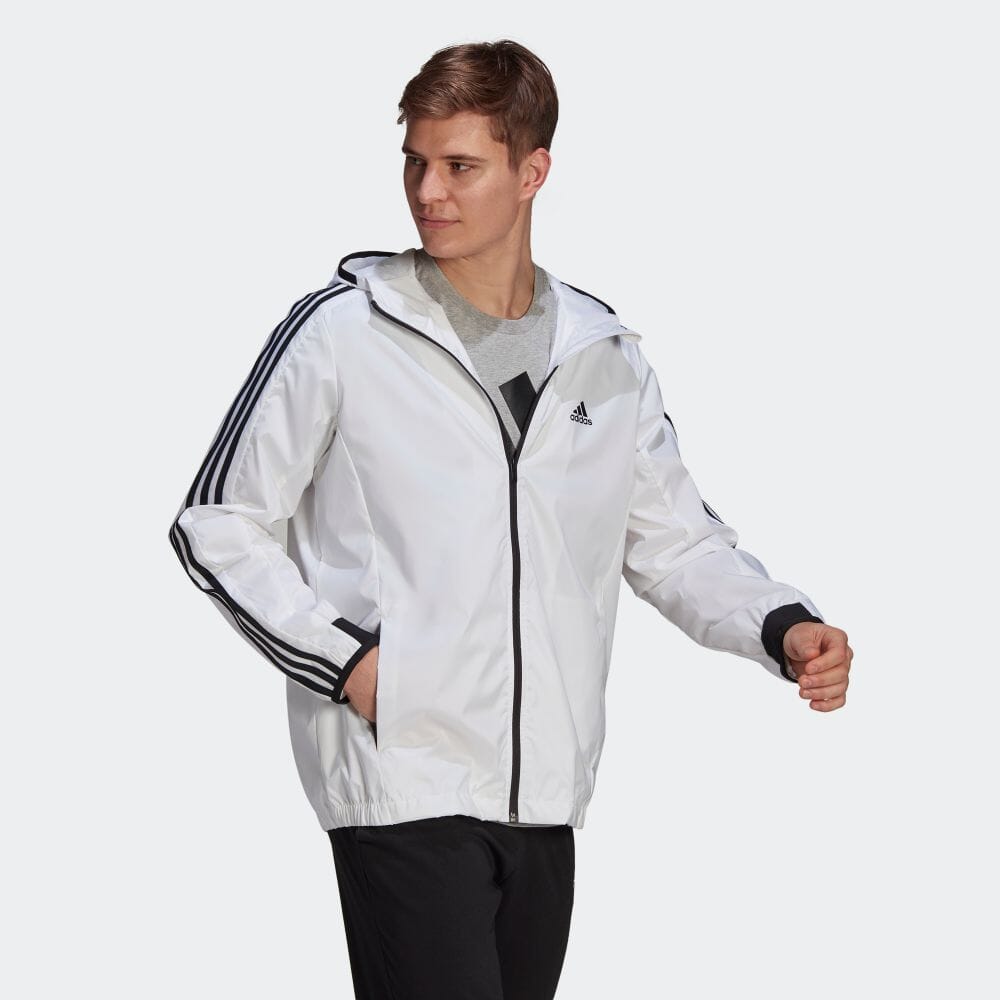 adidas woven windbreaker