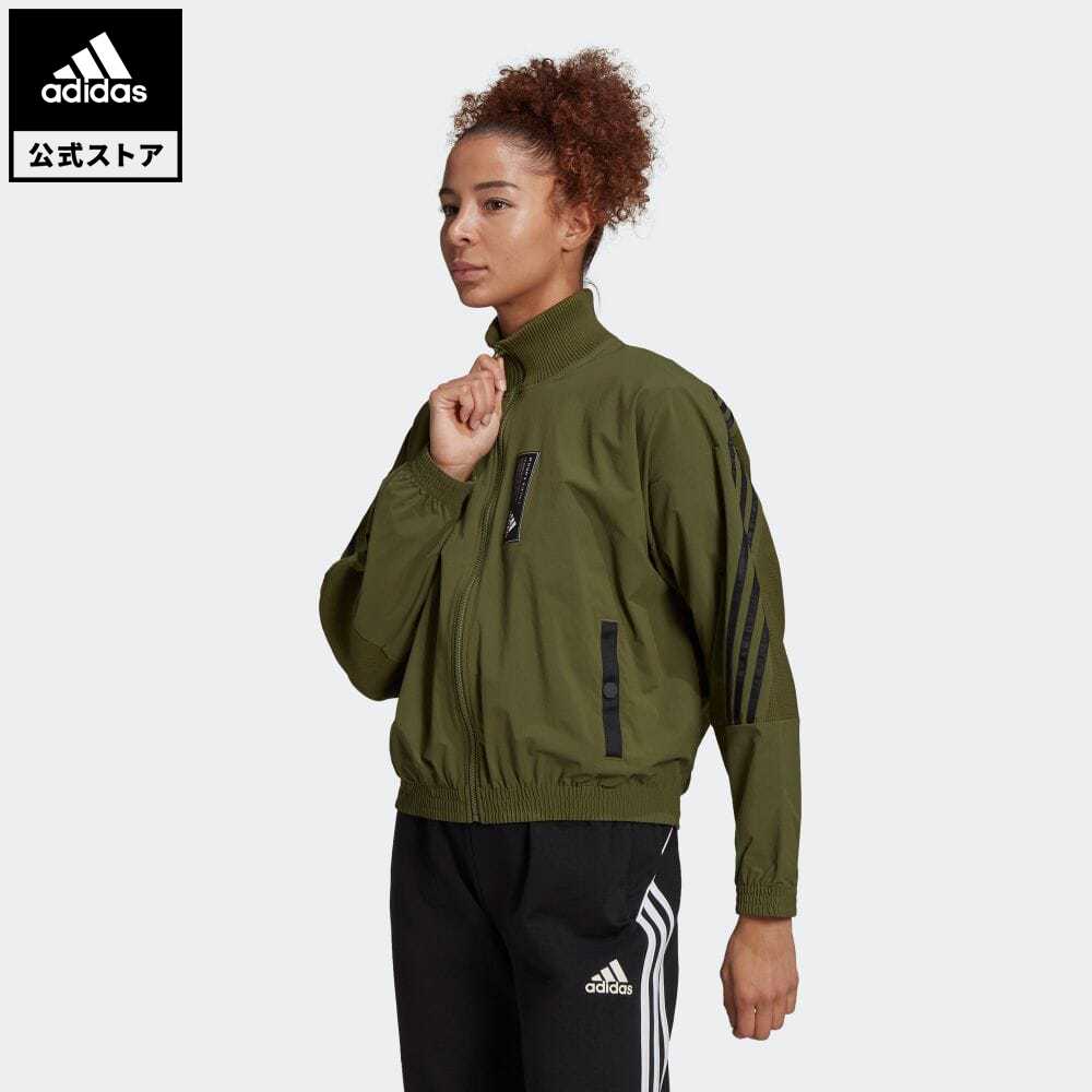 楽天市場 公式 アディダス Adidas アディダス スポーツウェア Aeroknit トラックトップ Adidas Sportswear Aeroknit Track Top アスレティクス レディース ウェア トップス ジャージ 緑 グリーン Gh6641 Adidas Online Shop 楽天市場店