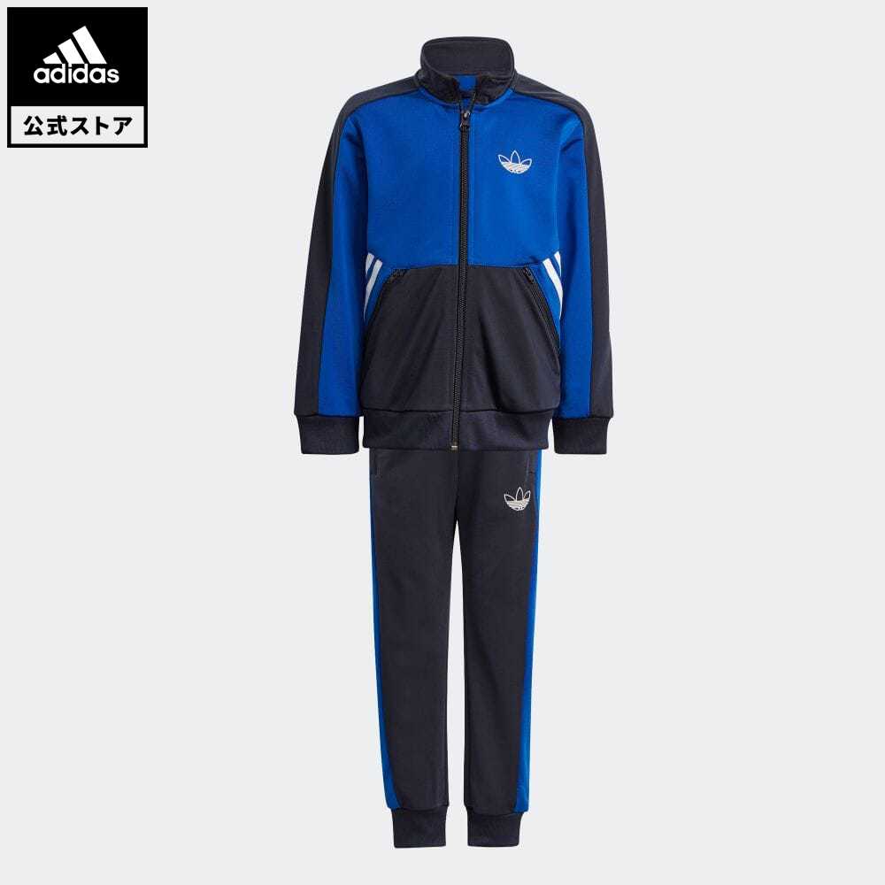 楽天市場 公式 アディダス Adidas 返品可 アディダス Sprt コレクション トラックスーツ ジャージ オリジナルス キッズ ウェア 服 セットアップ ジャージ 青 ブルー Gn2297 上下 Adidas Online Shop 楽天市場店