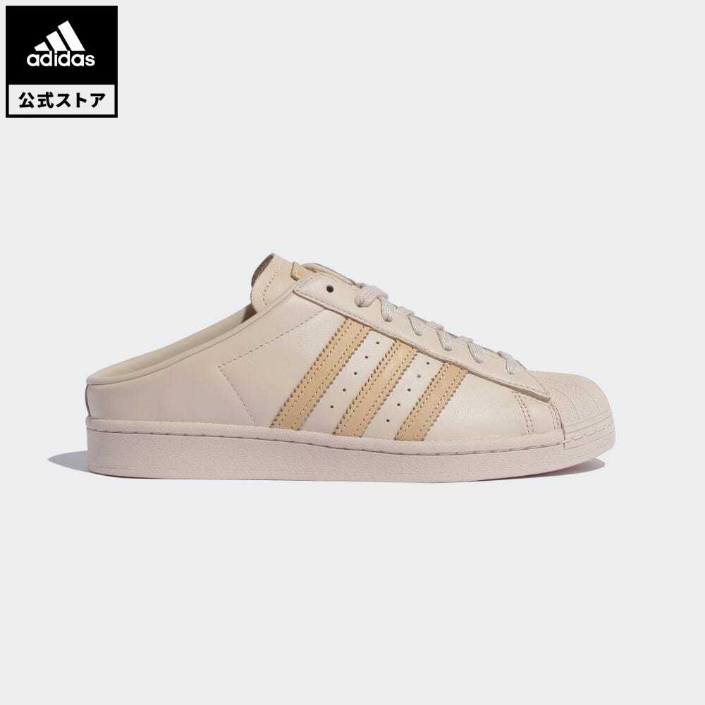 楽天市場 公式 アディダス Adidas Sst Mule W オリジナルス レディース メンズ シューズ ローファー ベージュ G557 Adidas Online Shop 楽天市場店