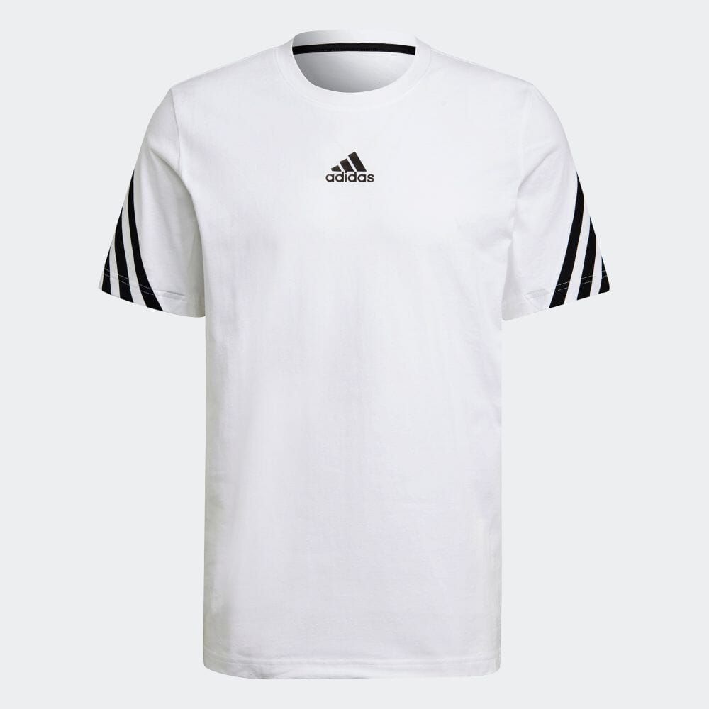 楽天市場 公式 アディダス Adidas 返品可 アディダス スポーツウェア 3ストライプス テープtシャツ Adidas Sportswear 3 Stripes Tape Tee アスレティクス メンズ ウェア 服 トップス Tシャツ 白 ホワイト Gq66 半袖 Adidas Online Shop 楽天市場店