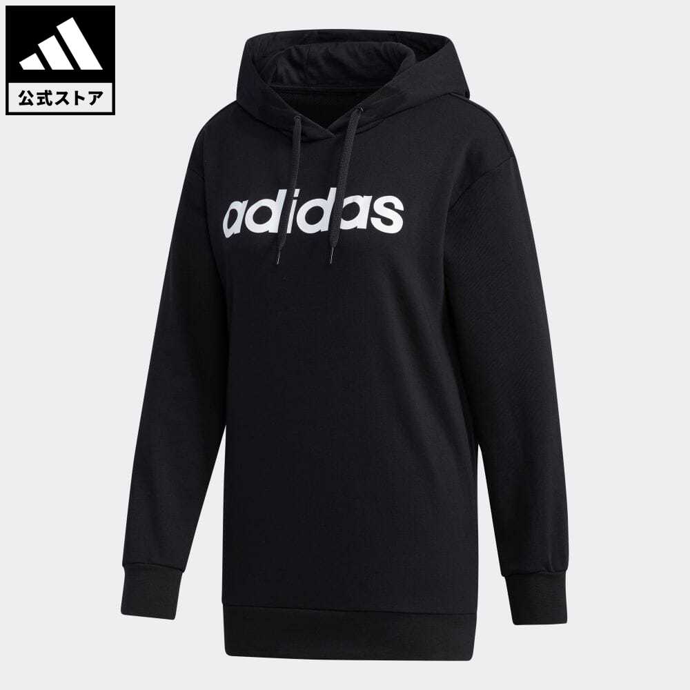 楽天市場 公式 アディダス Adidas 返品可 Essentials 3 Stripes Hoodie レディース ウェア 服 トップス パーカー フーディー ジャージ 黒 ブラック Dp2419 トレーナー Adidas Online Shop 楽天市場店