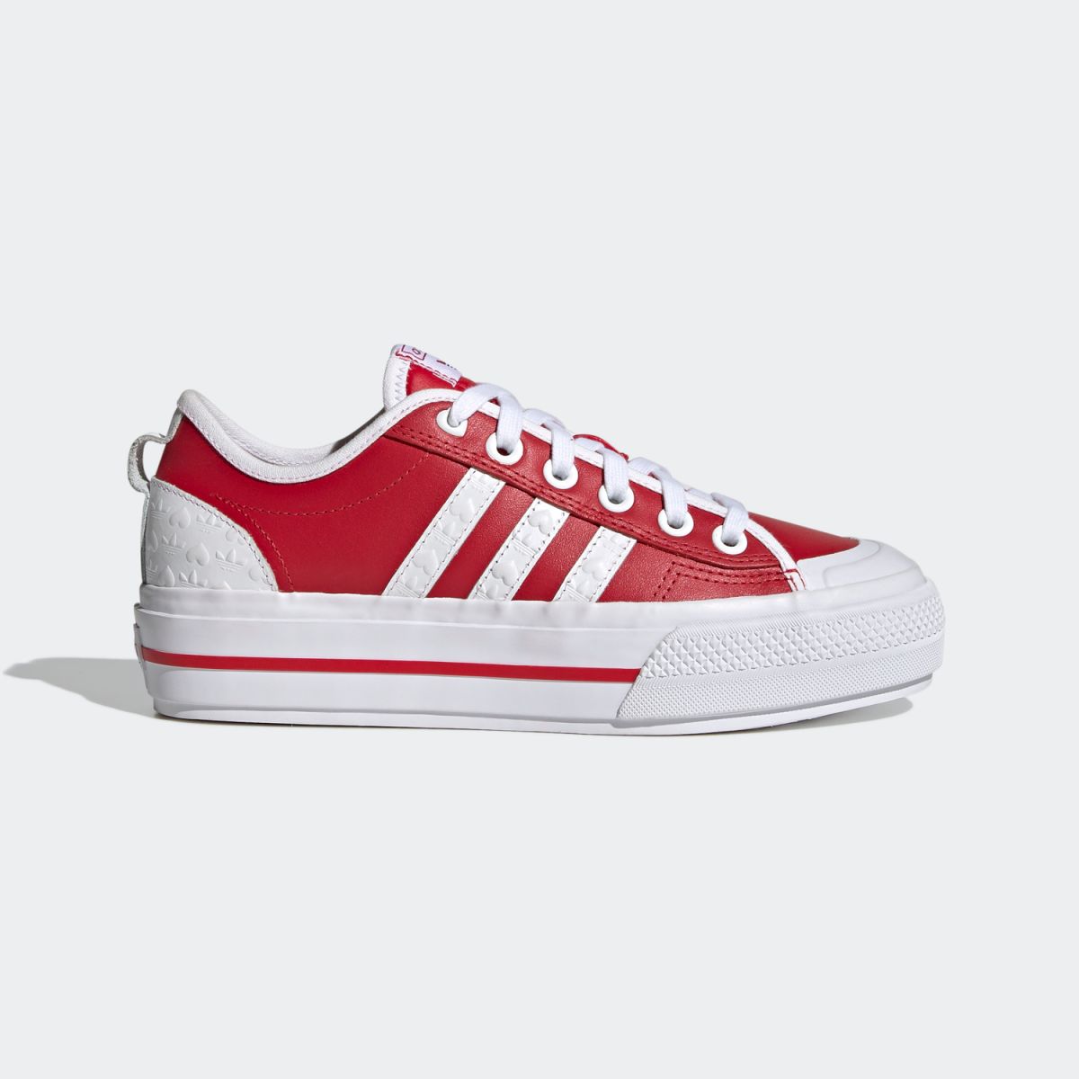 楽天市場 公式 アディダス Adidas ニッツァ Rf プラットフォーム Nizza Rf Platform オリジナルス レディース シューズ スニーカー 赤 レッド Fz1841 ローカット Adidas Online Shop 楽天市場店