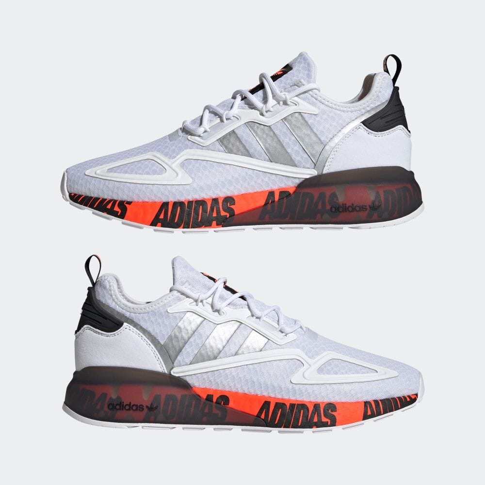 楽天市場 公式 アディダス Adidas 返品可 Zx 2k ブースト Zx 2k Boost オリジナルス レディース メンズ シューズ スニーカー 白 ホワイト Fx7030 ローカット Adidas Online Shop 楽天市場店