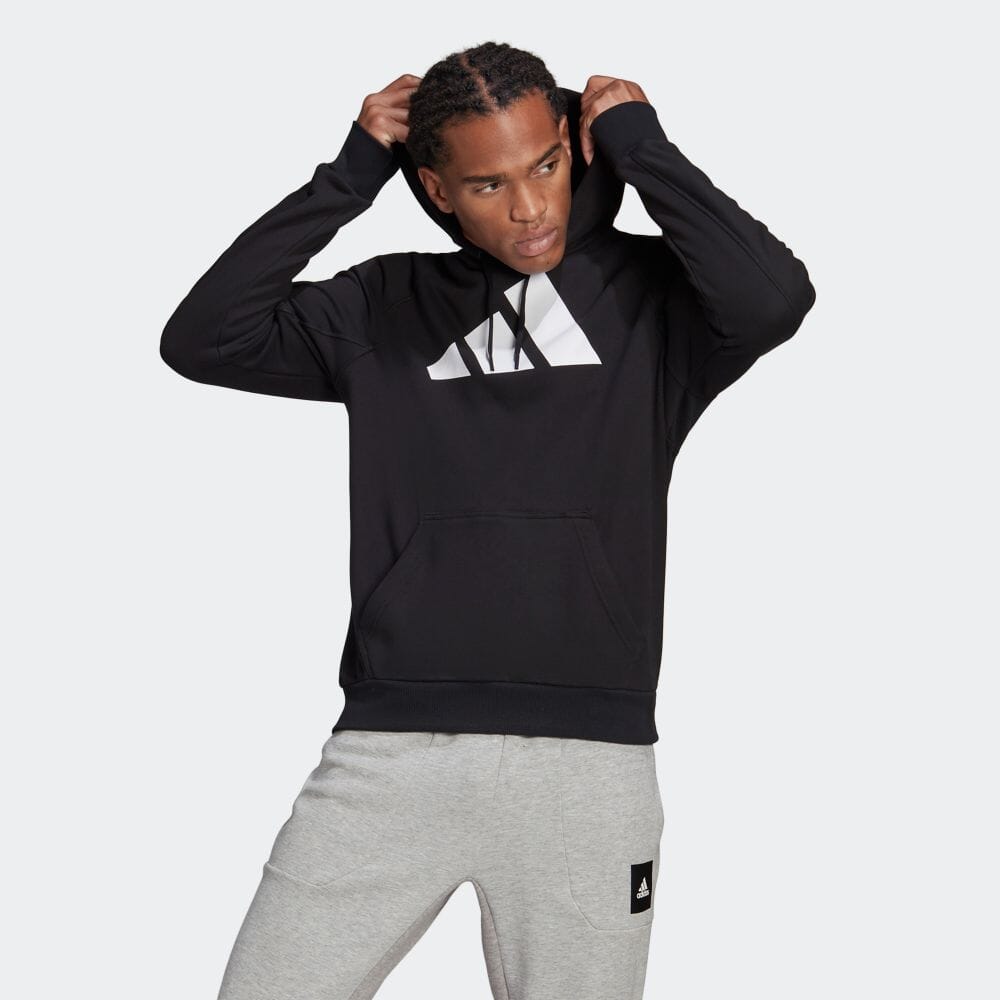 楽天市場 公式 アディダス Adidas 返品可 アディダス スポーツウェア バッジ オブ スポーツ パーカー Adidas Sportswear Badge Of Sport Hoodie アスレティクス メンズ ウェア 服 トップス パーカー フーディー スウェット トレーナー 黒 ブラック Gm6458