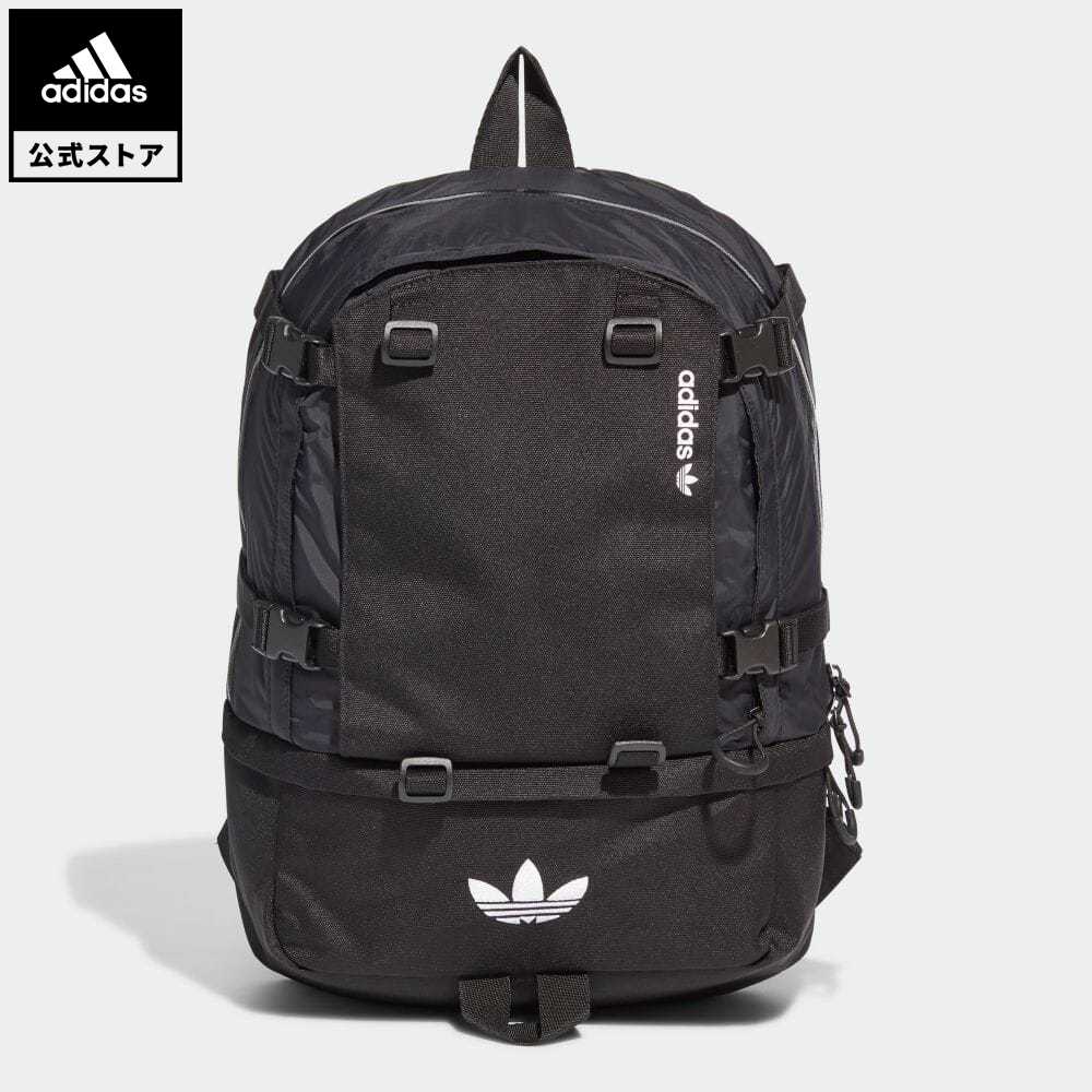 送料無料 返品可 公式 アディダス Adidas アドベンチャー Cordura バックパック オリジナルス レディース メンズ アクセサリー バッグ バックパック リュックサック 黒 ブラック Gn2243 リュック P0409