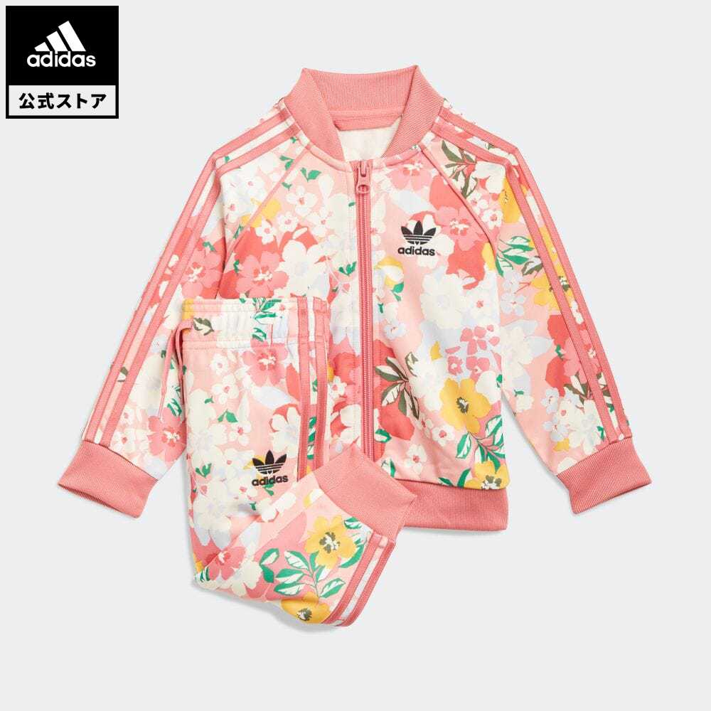 楽天市場 公式 アディダス Adidas 返品可 Her Studio London フローラル Sst セット オリジナルス キッズ ウェア 服 セットアップ ジャージ ピンク Gn2261 上下 Adidas Online Shop 楽天市場店