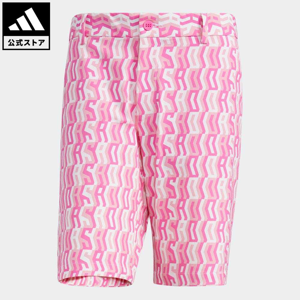 楽天市場 公式 アディダス Adidas 返品可 ゴルフ Adidas プリント ショートパンツ Allover Print Shorts メンズ ウェア 服 ボトムス ハーフパンツ ピンク Gr0216 Notp Adidas Online Shop 楽天市場店