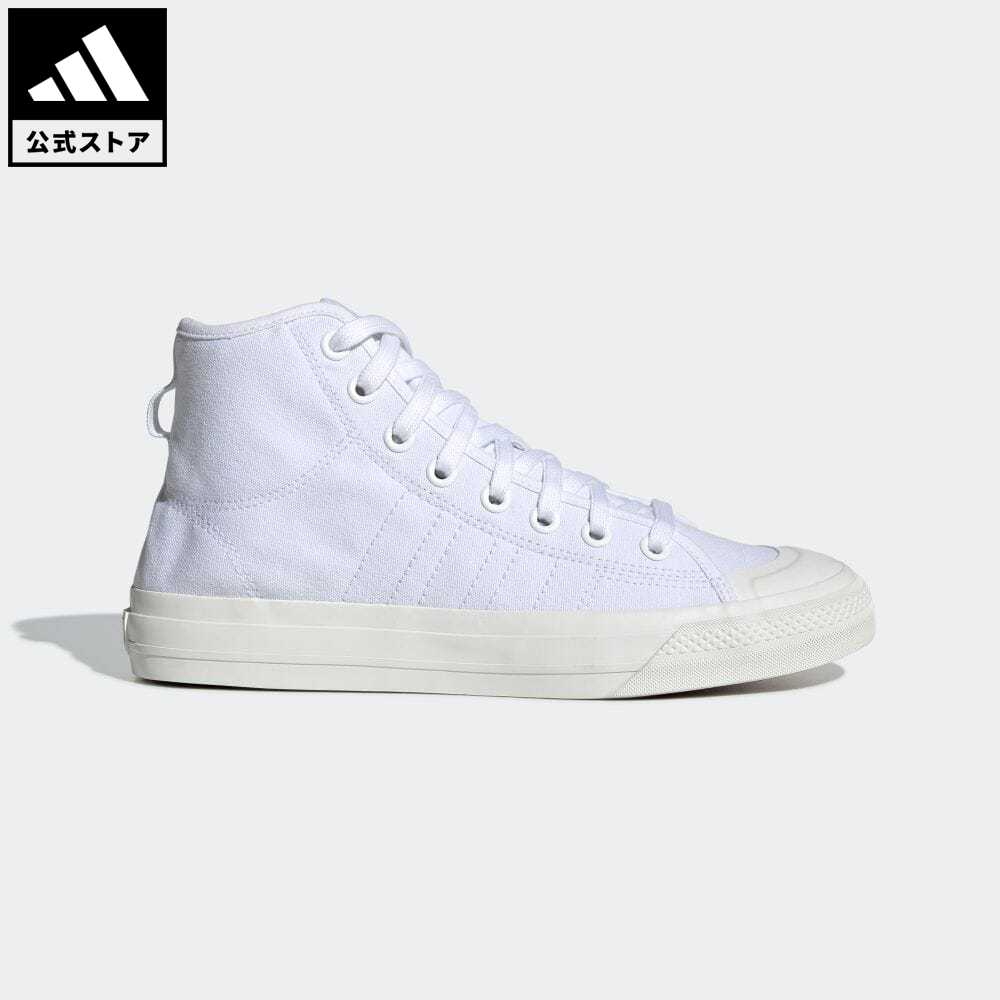 楽天市場 公式 アディダス Adidas 返品可 Nizza Hi Rf オリジナルス レディース メンズ シューズ スニーカー 白 ホワイト Ef15 ハイカット Adidas Online Shop 楽天市場店