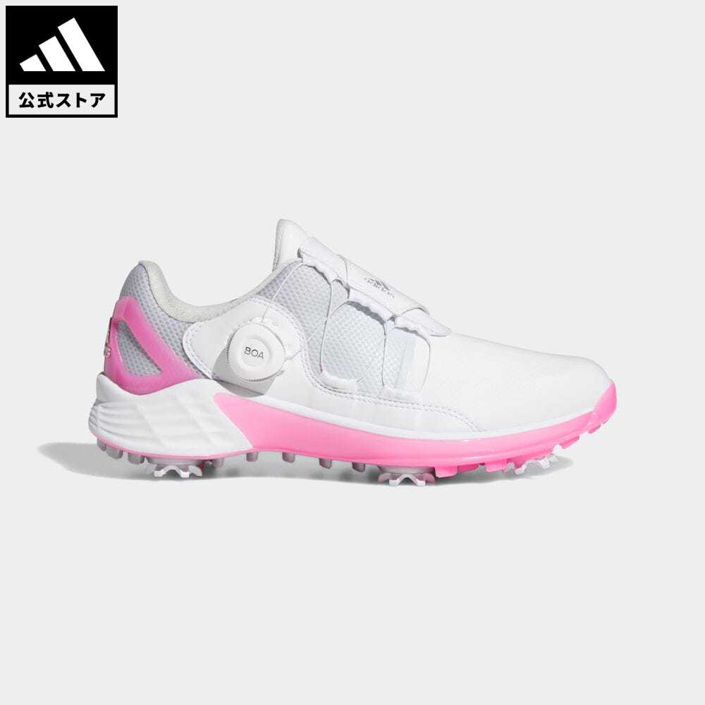 【公式】アディダス　adidas　返品可　BOA　スポーツシューズ　白　ホワイト　レディース　ゴルフ　whitesneaker　Golf　ゼッドジー21　ZG21　ウィメンズ　ボア　notp　シューズ・靴　FW5635