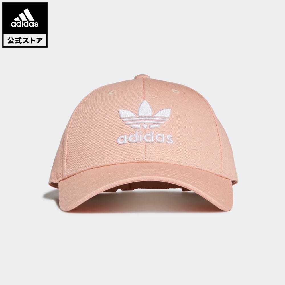 楽天市場 公式 アディダス Adidas 返品可 トレフォイル ベースボールキャップ オリジナルス レディース メンズ アクセサリー 帽子 キャップ ピンク Gn48 Adidas Online Shop 楽天市場店