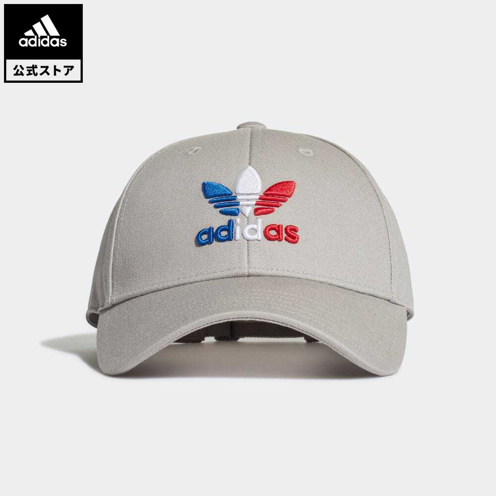 楽天市場 公式 アディダス Adidas 返品可 トレフォイル ベースボールキャップ オリジナルス レディース メンズ アクセサリー 帽子 キャップ グレー Gn41 Adidas Online Shop 楽天市場店