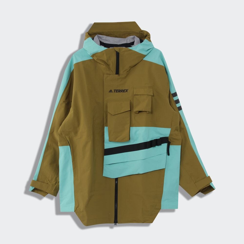 adidasテレックスXploricゴアテックス レインジャケット L アディダス adidas テレックス TERREX XPERIOR GORE-TEX パックライト