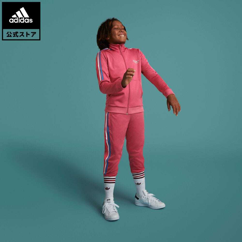 楽天市場 30 Offクーポン対象 01 07 10 00 01 17 09 59 公式 アディダス Adidas 返品可 アディカラー トラック パンツ オリジナルス キッズ ウェア 服 ボトムス ジャージ パンツ ピンク Gn74 下 Adidas Online Shop 楽天市場店