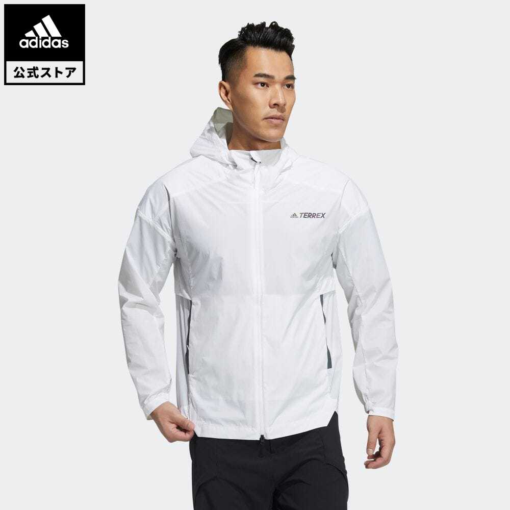 形式 アディダス Adidas 返品可 アウトドア テレプリンター Myshelter ジャンパー Terrex Myshelter Windbreaker アディダス テレックス メンズ 衣裳 アウター ウインドブレーカー 白いこと ホワイト Gn7619 貨物輸送無料 マイ避難所 Klubwino Pl