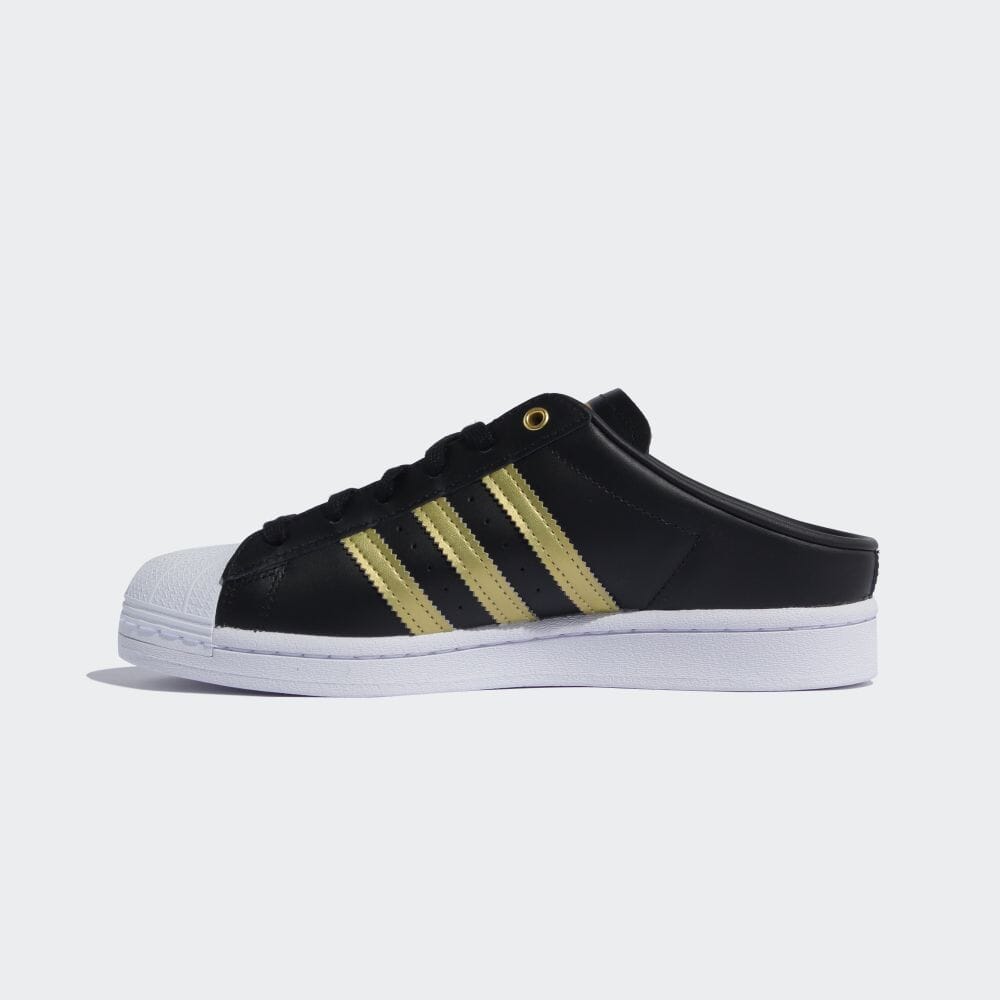 楽天市場 公式 アディダス Adidas Sst Mule W オリジナルス レディース シューズ ローファー 黒 ブラック Fz2268 Adidas Online Shop 楽天市場店