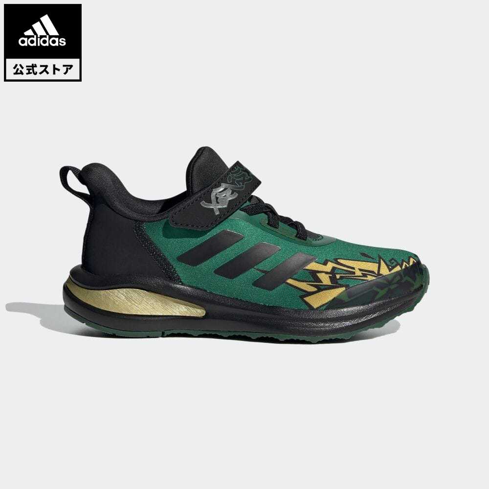 楽天市場 公式 アディダス Adidas 返品可 ランニング Lego Ninjago アディダス フォルタラン Lego Ninjago Adidas Fortarun キッズ シューズ スポーツシューズ 緑 グリーン Fy6526 ランニングシューズ Adidas Online Shop 楽天市場店