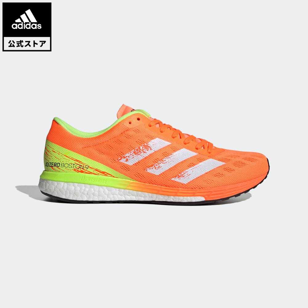 楽天市場 公式 アディダス Adidas 返品可 ランニング アディゼロ ボストン 9 Adizero Boston 9 メンズ シューズ 靴 スポーツシューズ オレンジ Gz0310 ランニングシューズ Adidas Online Shop 楽天市場店