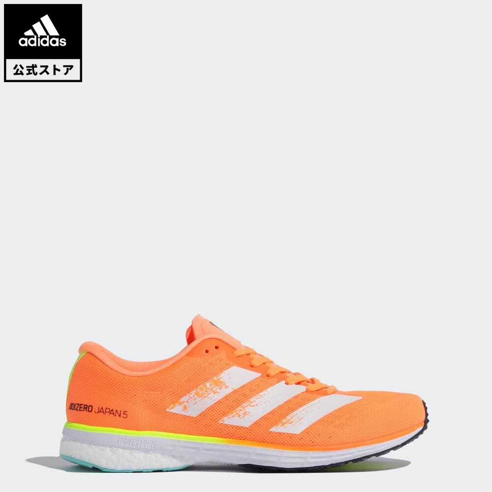 楽天市場 公式 アディダス Adidas 返品可 ランニング アディゼロ ジャパン 5 Adizero Japan 5 レディース メンズ シューズ 靴 スポーツシューズ オレンジ Gz0311 ランニングシューズ Adidas Online Shop 楽天市場店