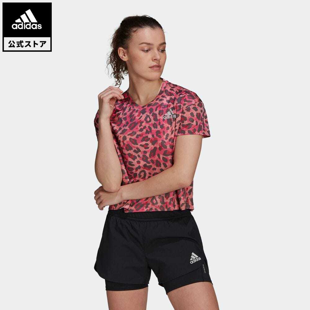 楽天市場 公式 アディダス Adidas 返品可 ランニング ファスト Primeblue グラフィック 半袖tシャツ Fast Primeblue Graphic Tee レディース ウェア 服 トップス Tシャツ ピンク Gn1409 ランニングウェア 半袖 Adidas Online Shop 楽天市場店