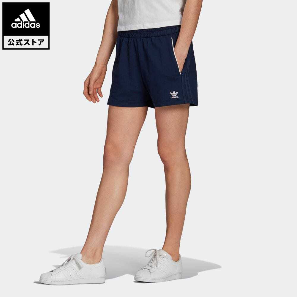 楽天市場 50 Offクーポン対象 8 17 00 8 23 9 59 公式 アディダス Adidas 返品可 テニス リュクス 3ストライプ ショーツ オリジナルス レディース ウェア 服 ボトムス ショートパンツ 短パン 青 ブルー H Adidas Online Shop 楽天市場店