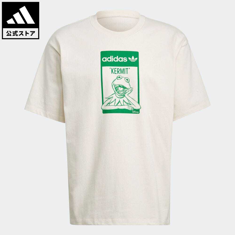 楽天市場 Adidas アディダス ディズニー カーミット オーガニックコットン Tシャツ メール便対応可 Olz Summer Sale50 Off Woody House Online