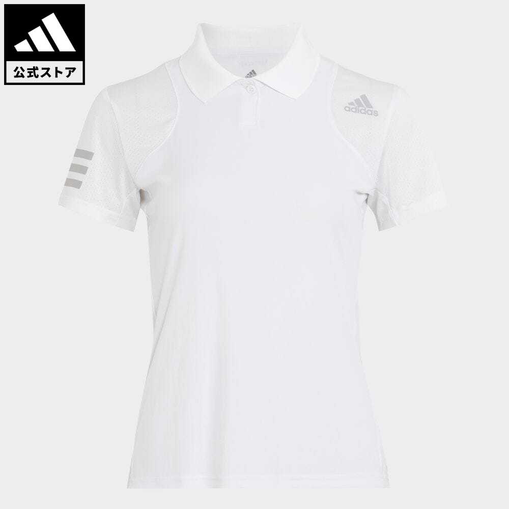 楽天市場 公式 アディダス Adidas 返品可 テニス クラブ テニス ポロシャツ Club Tennis Polo Shirt レディース ウェア 服 トップス ポロシャツ 白 ホワイト Gq1178 Adidas Online Shop 楽天市場店