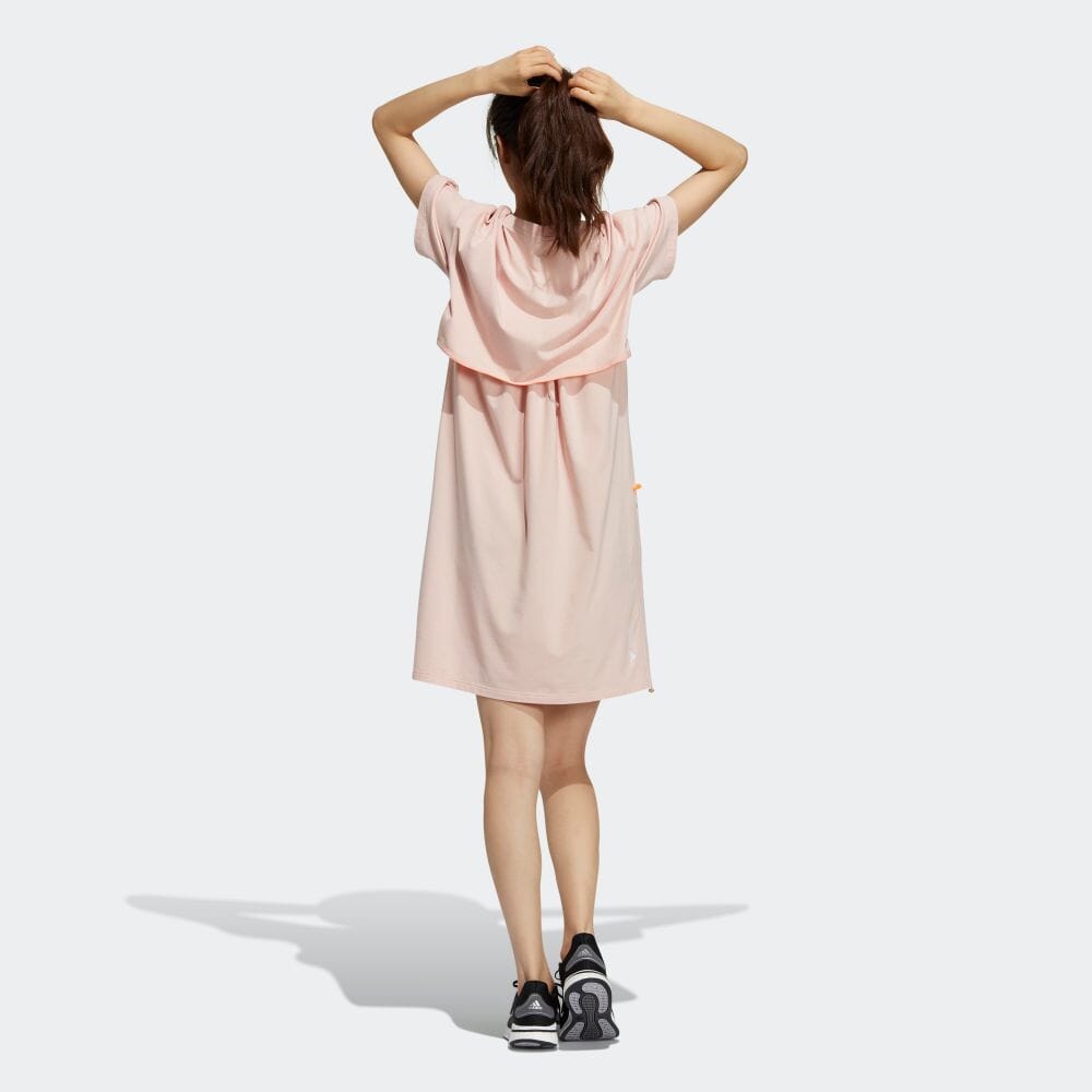 算式 アディダス Adidas 返品可 テック Ex 平穏さ Tech Ex Dress アスレティクス レディース 衣服 櫂ホステルワン ワンピース 退紅 Gp0650 貨物輸送無料 Damienrice Com