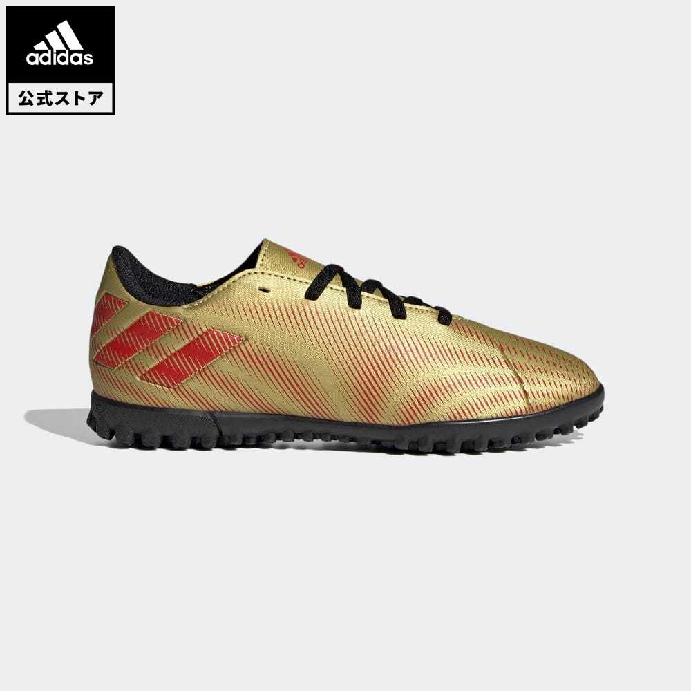 楽天市場 公式 アディダス Adidas 返品可 サッカー ネメシス メッシ 4 Tf J ターフ用 Nemeziz Messi 4 Turf Boots キッズ シューズ 靴 スポーツシューズ ゴールド Fy0812 スパイクレス Adidas Online Shop 楽天市場店