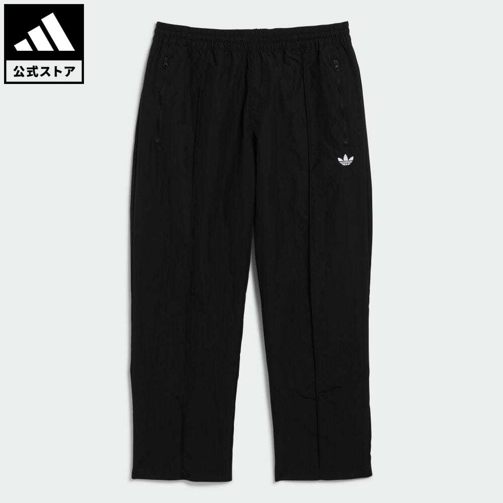 公式 アディダス Adidas 返品可 スケートボーディング ピンタックズボン二の町 ジェンダー中立化 オリジナルス レディース メンズ 衣服 ボトムス プルオーバー パンツ 盗人 真っ黒 Gr8758 下 送料無料 Chelseafilm Org